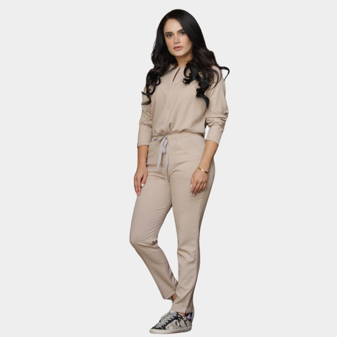 Women's Quarter Zip Long-Sleeve Scrub Top™