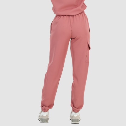 Casual and Comfortable Cuffed Scrub Pants For Nurse  