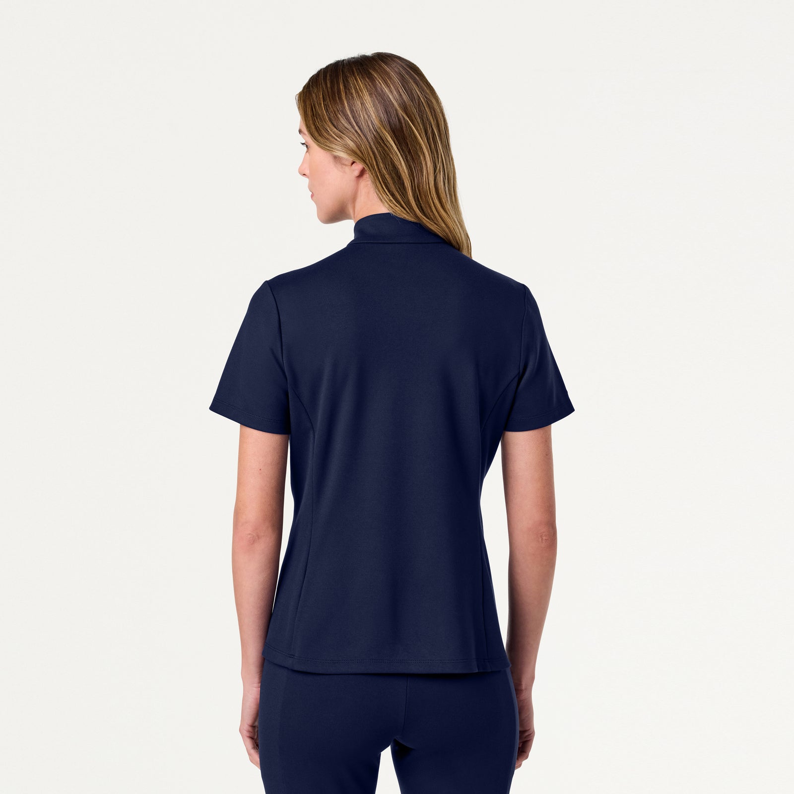 Women’s Slim Half-Zip Soft Scrub Set JA02