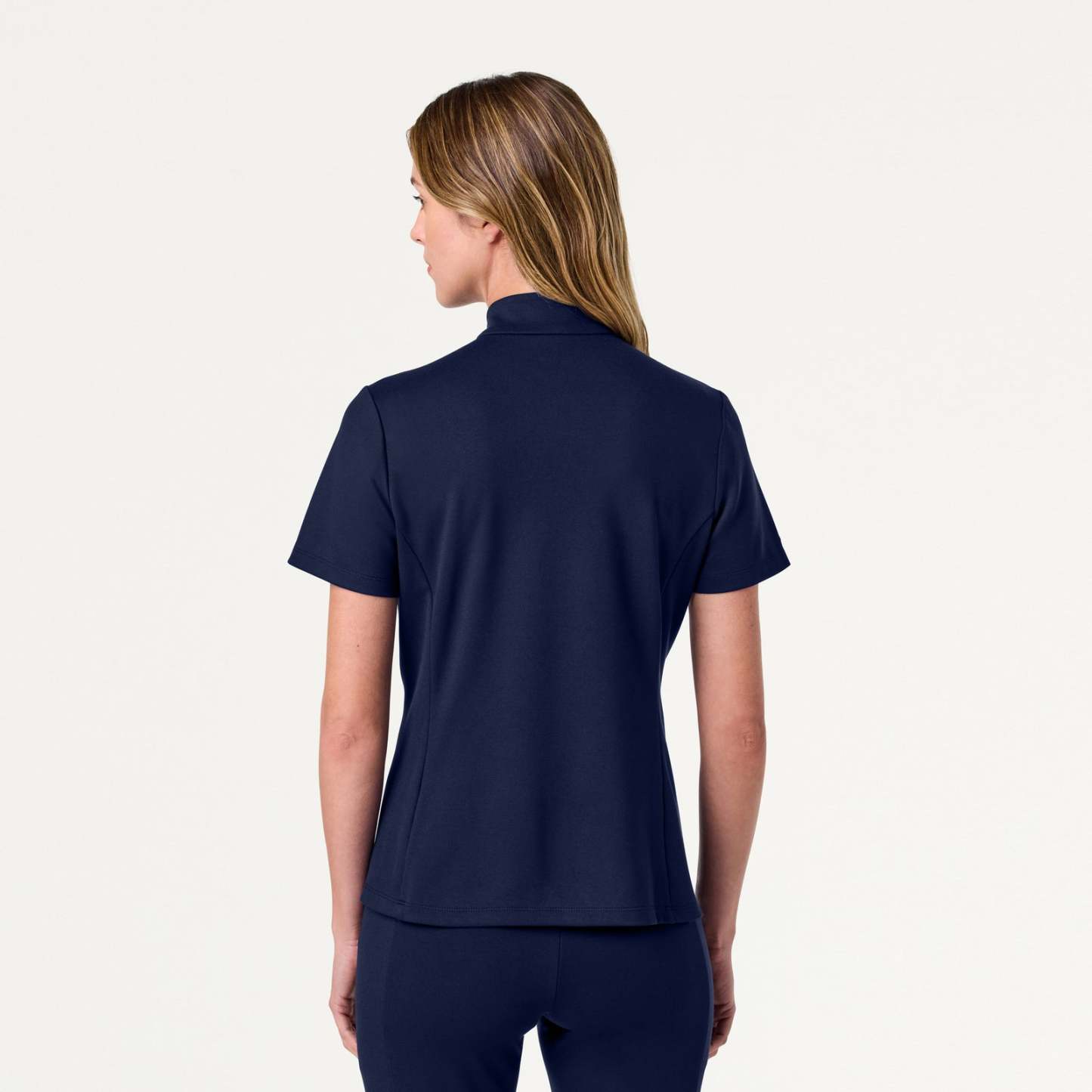 Women’s Slim Half-Zip Soft Scrub Set JA02