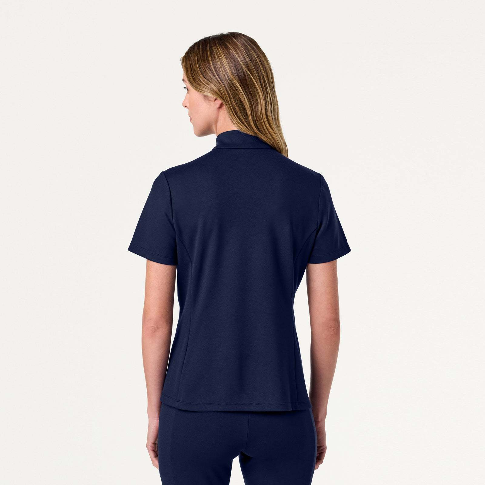 Women’s Slim Half-Zip Soft Scrub Set JA02