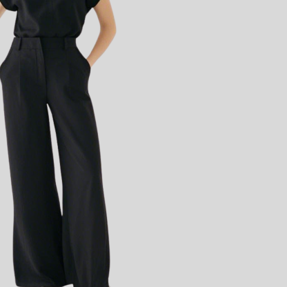Fashionable and Simple Female Nurse Scrub Pants with Pockets