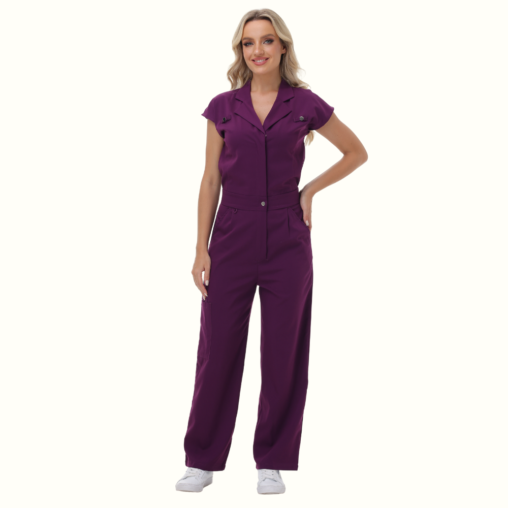Women's Wide Leg Scrub Jumpsuit™