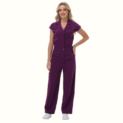 Women's Wide Leg Scrub Jumpsuit™