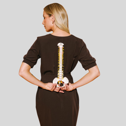 Medical Fashion Bow Waist Scrub Dress