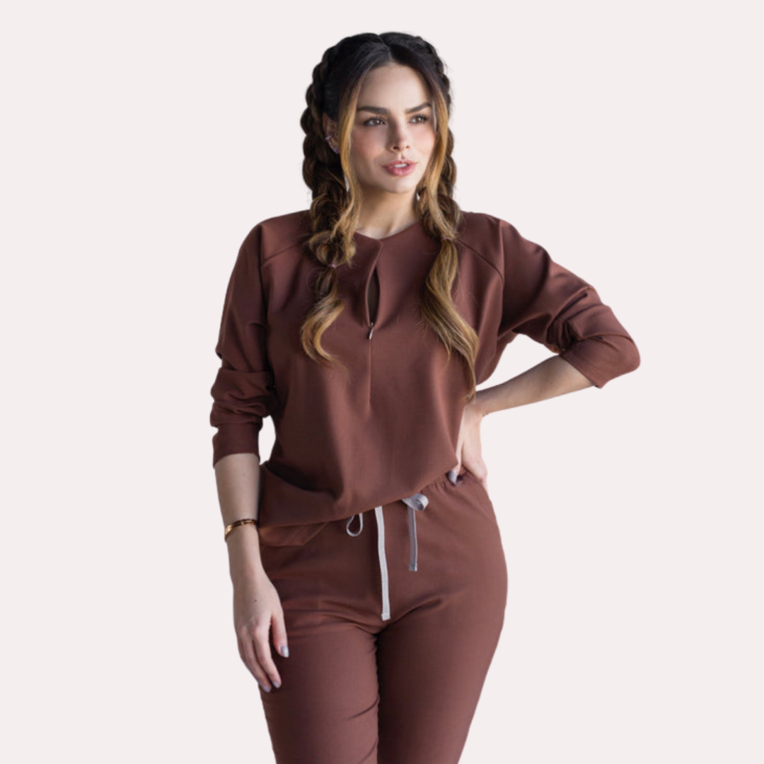 Women's Long-Sleeved Scrub Top™