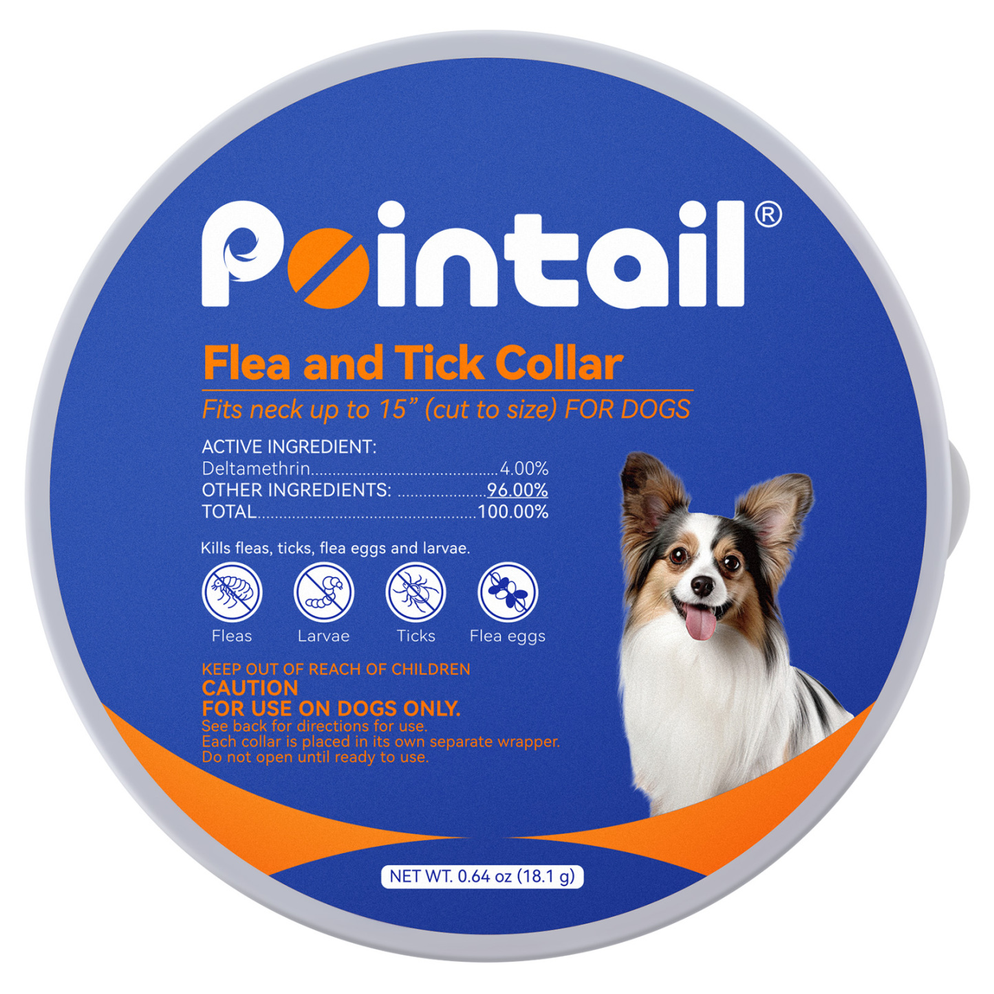 Pointail Essential Oil Collar For Dogs
