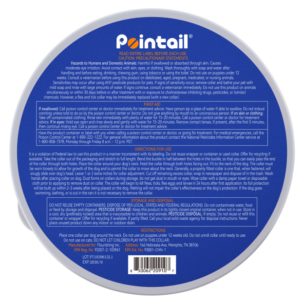 Pointail Essential Oil Collar For Dogs