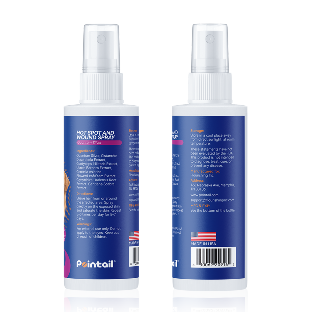 Pointail Hot Spot And Wound Spray