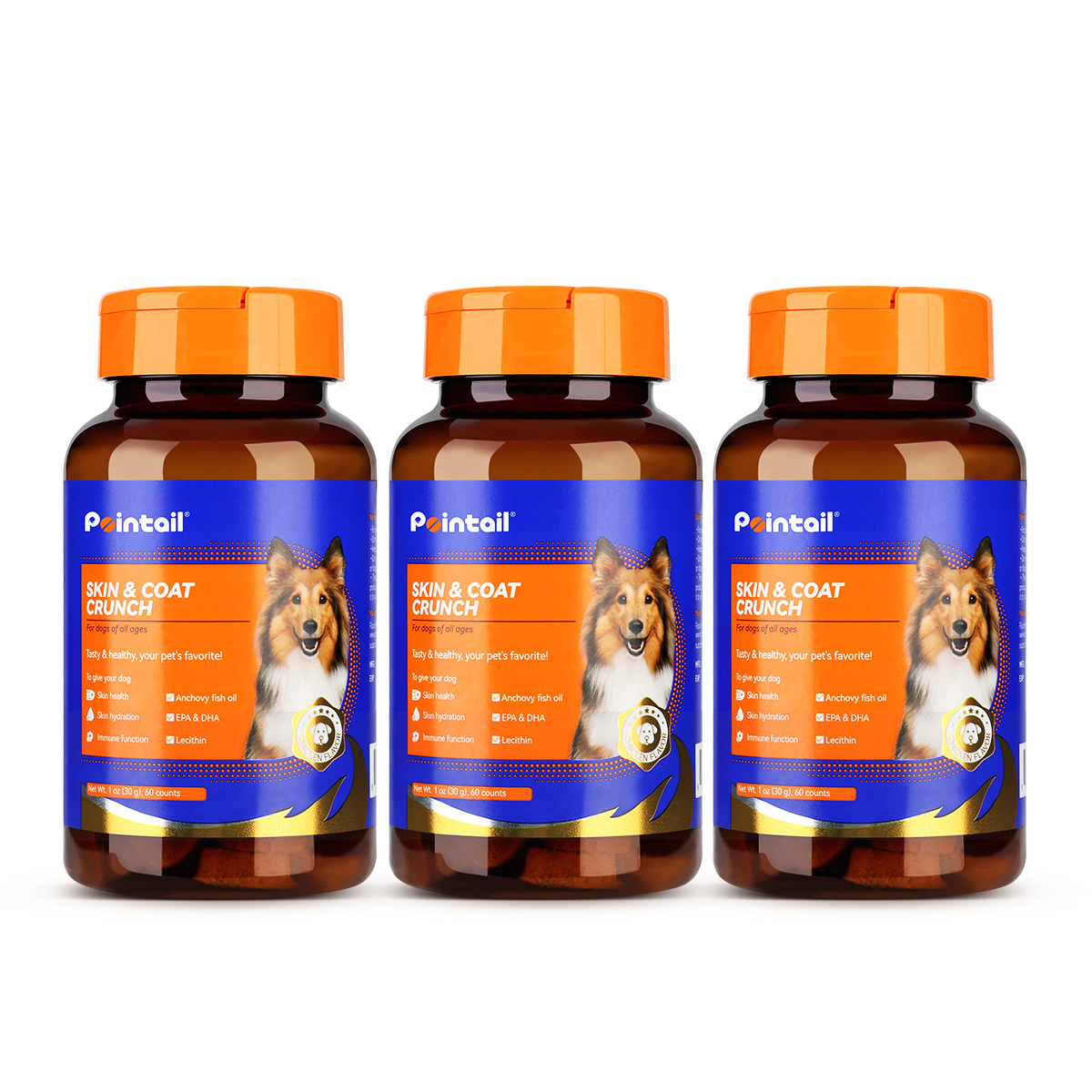 Skin & Coat Crunch for Dogs of All Ages