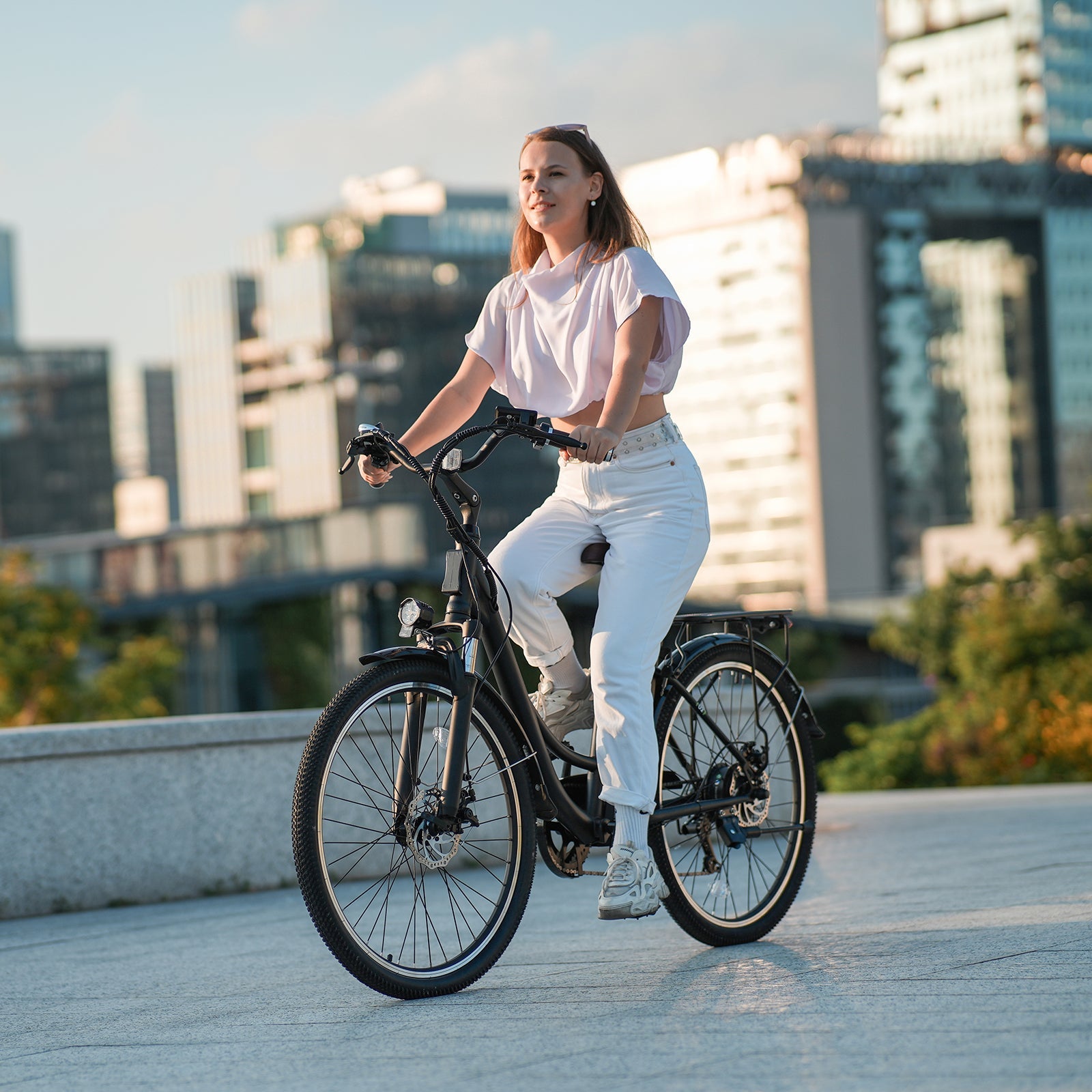 Velo electrique fashion pas cher femme