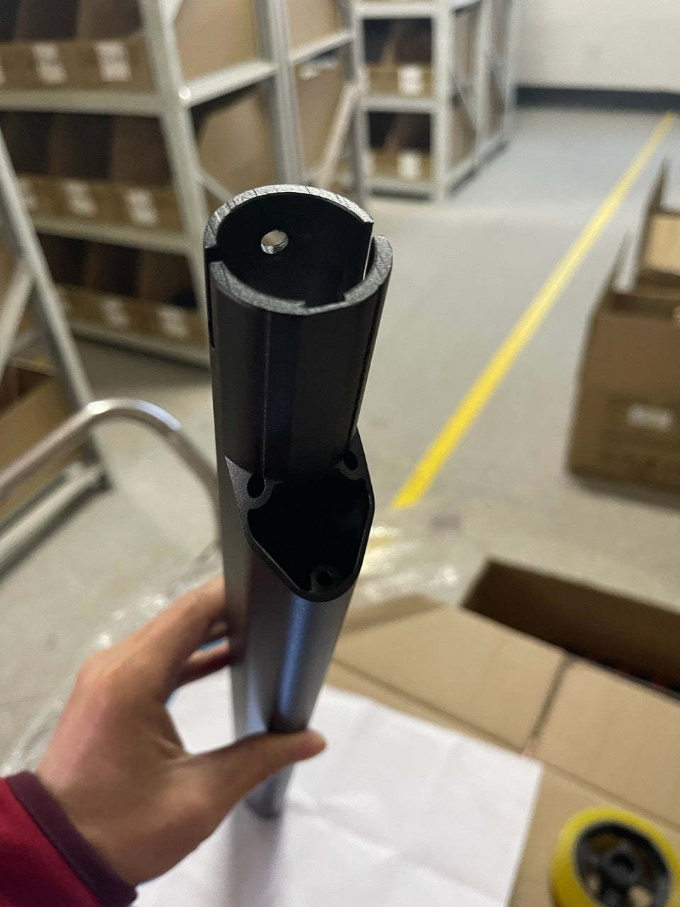 Poteau vertical pour trottinette électrique iX3/iX4/M2