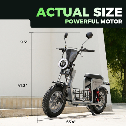 isinwheel H7Pro Trottinette électrique 1200W avec siège