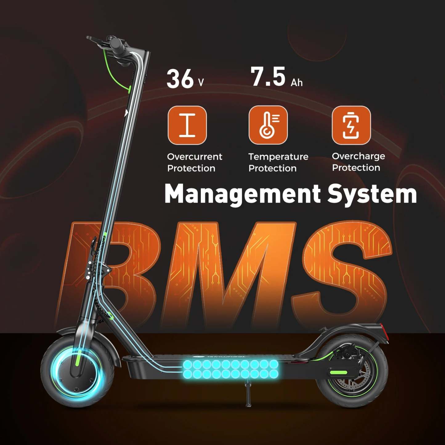 S9Pro Trottinette Électrique 350W avec Application