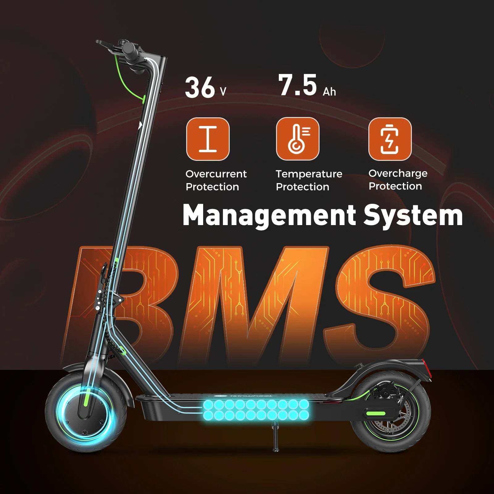 S9Pro Trottinette Électrique 350W avec Application