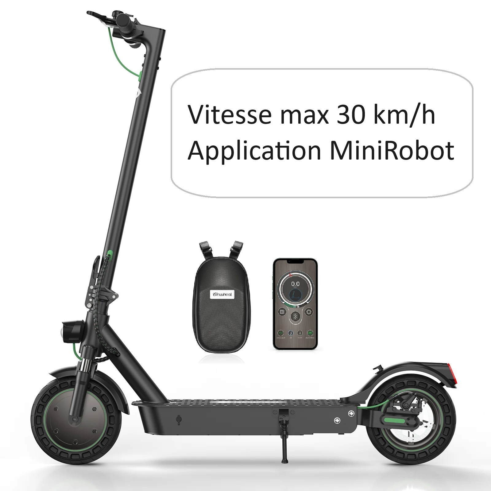 S9MAX Trottinette électrique 500W avec App Control