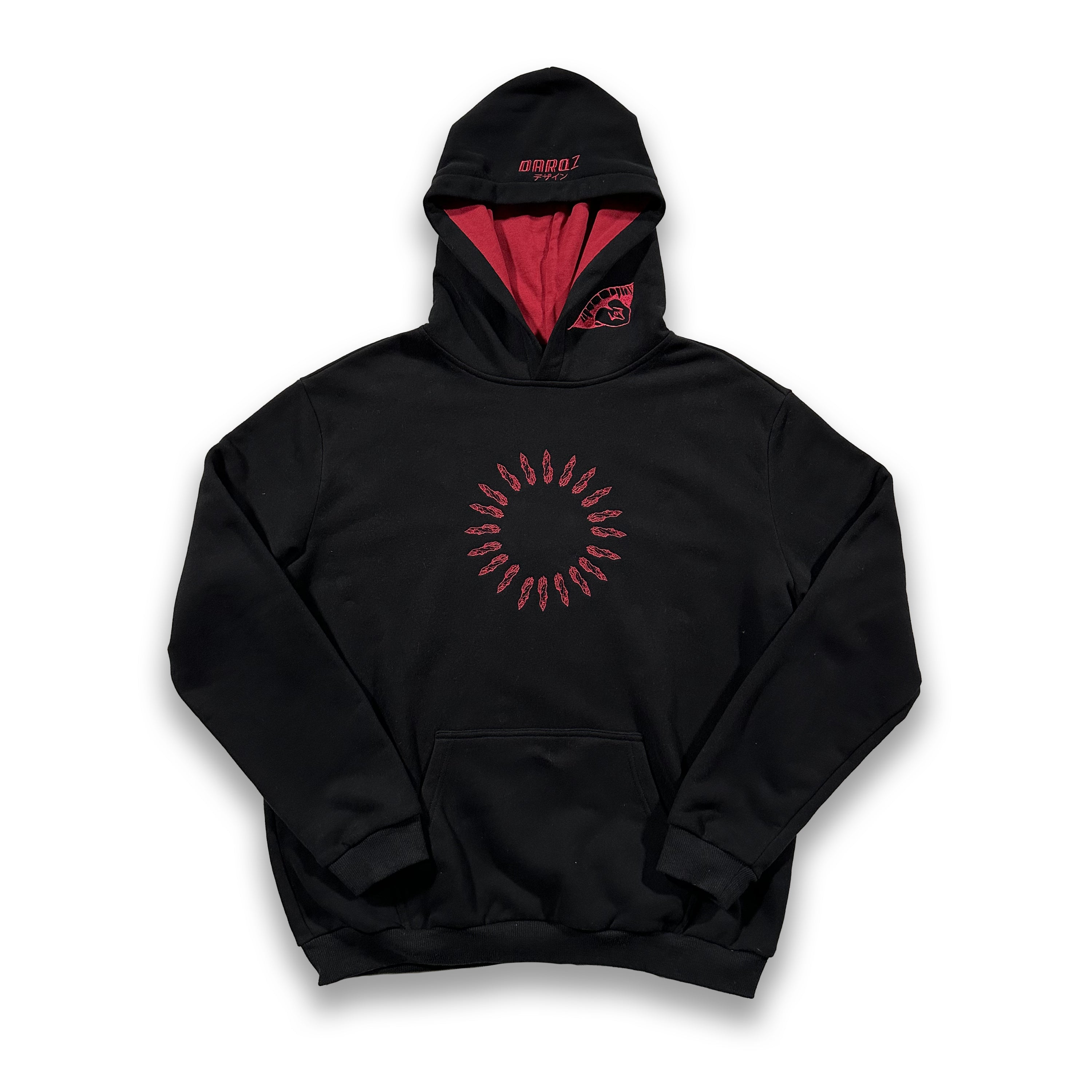 Reversible Anime Embroidered Sweatshirt