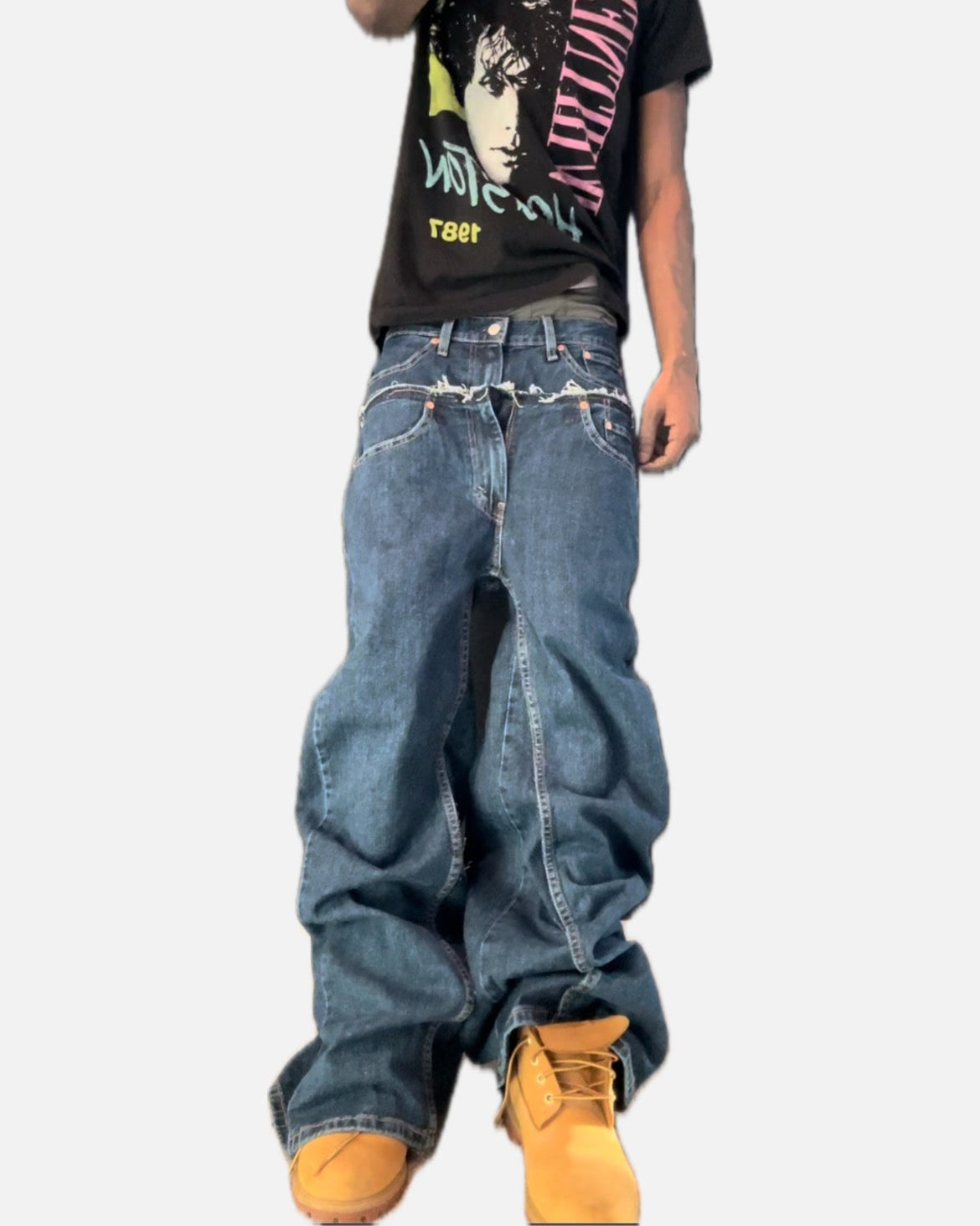 Pain denim