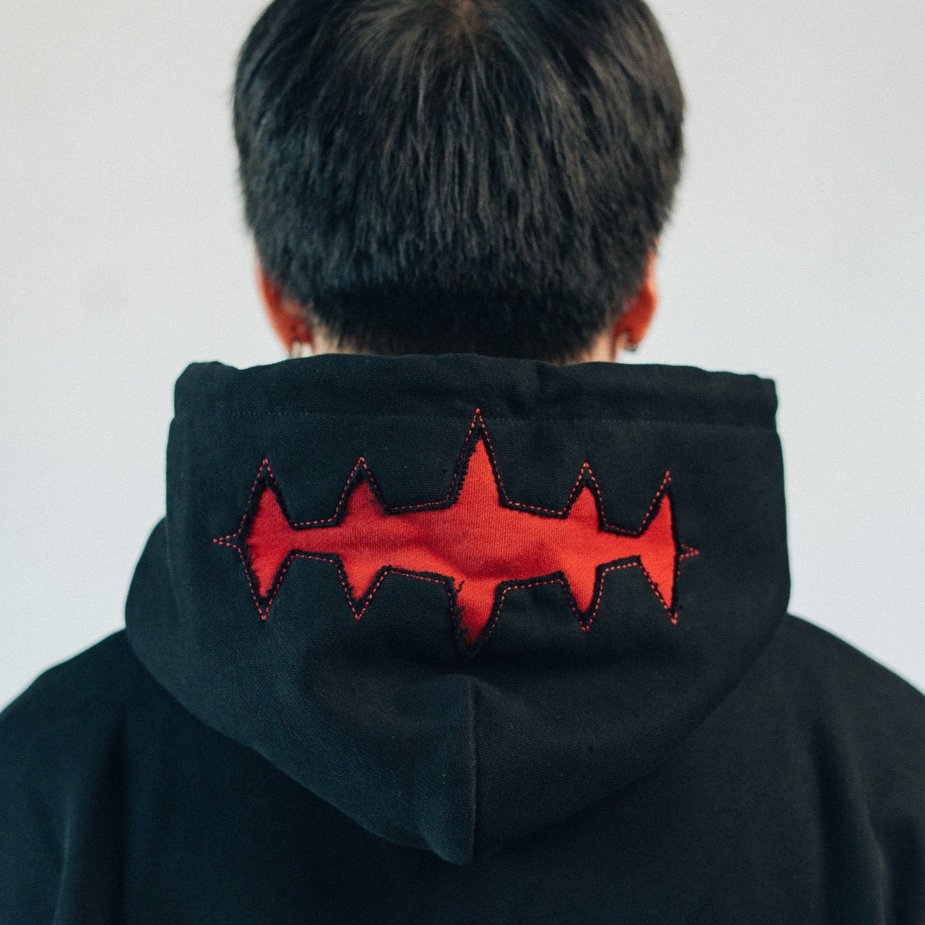 Asta Black Hoodie