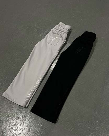 Double drawstring sweatpants