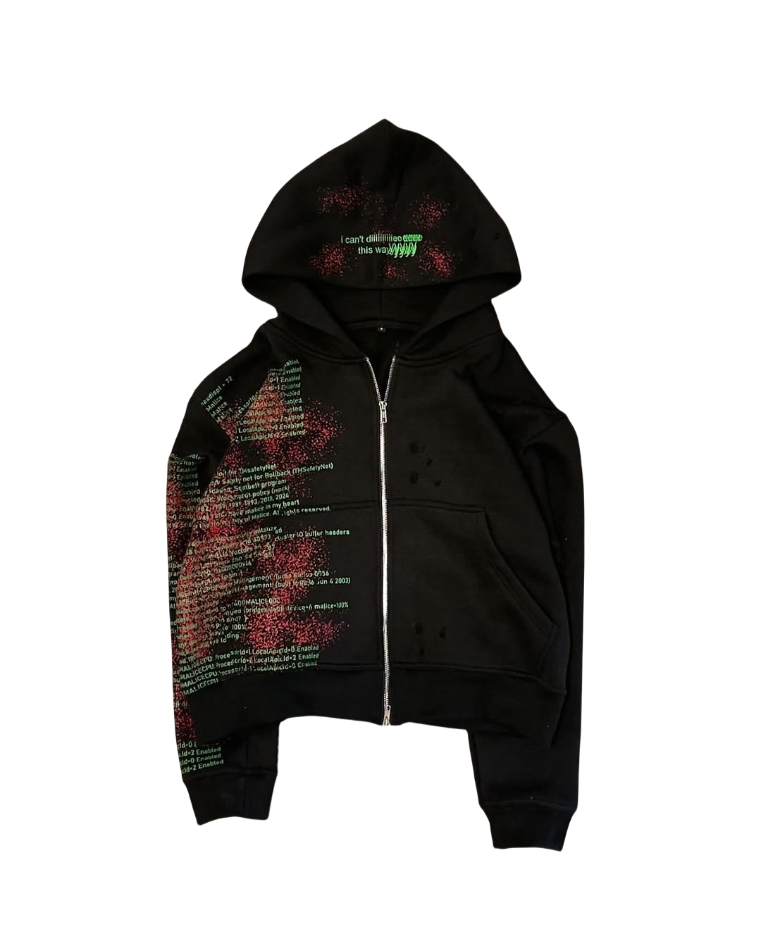 “CODE” ZIP UP