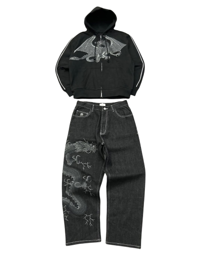 DRAGON DENIM SUIT