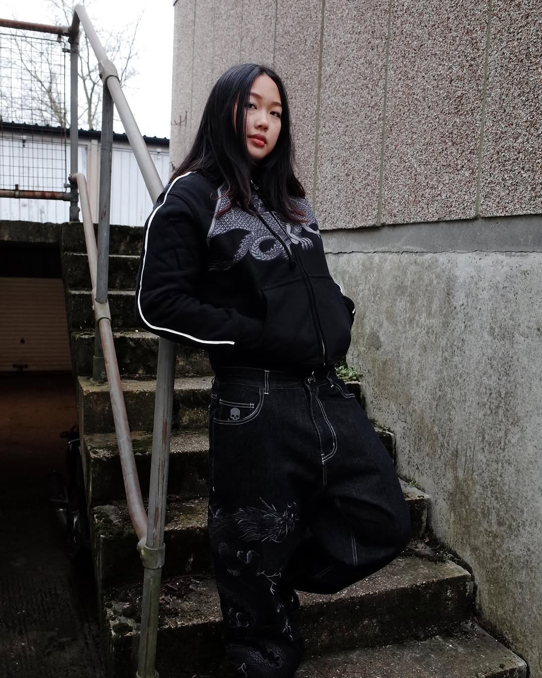 DRAGON DENIM SUIT