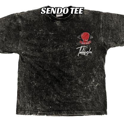 Sendo acid wash tee