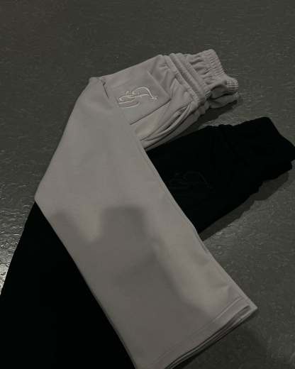 Double drawstring sweatpants