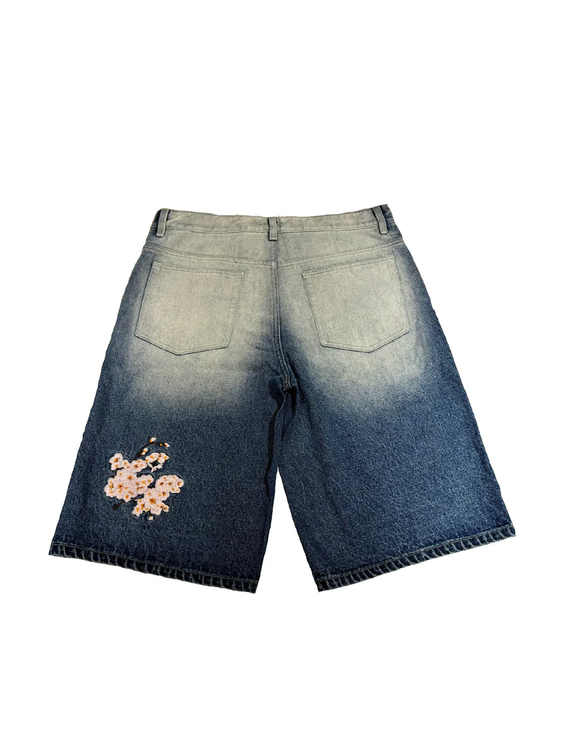SAKURA DENIM JORTS