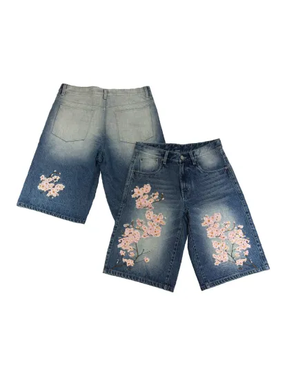 SAKURA DENIM JORTS