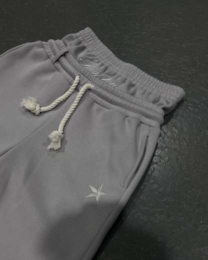 Double drawstring sweatpants