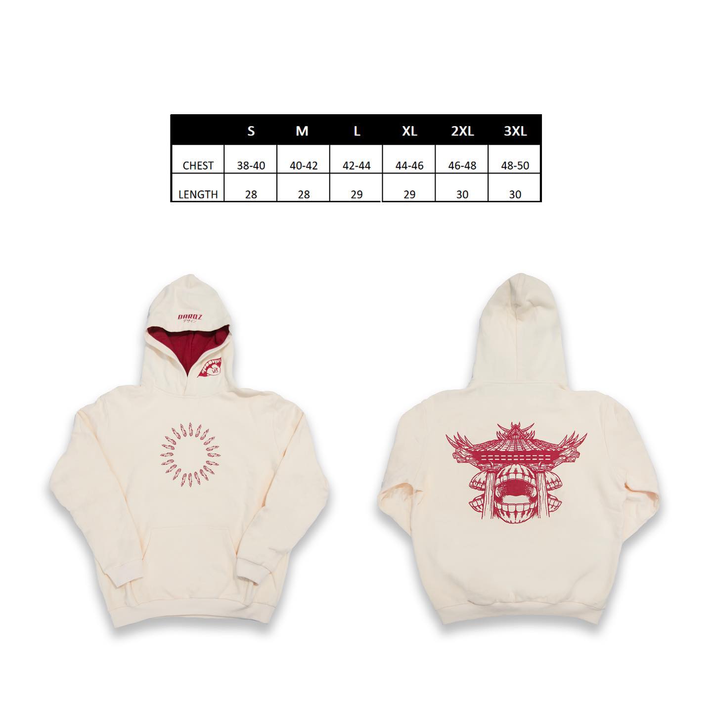 Reversible Anime Embroidered Sweatshirt
