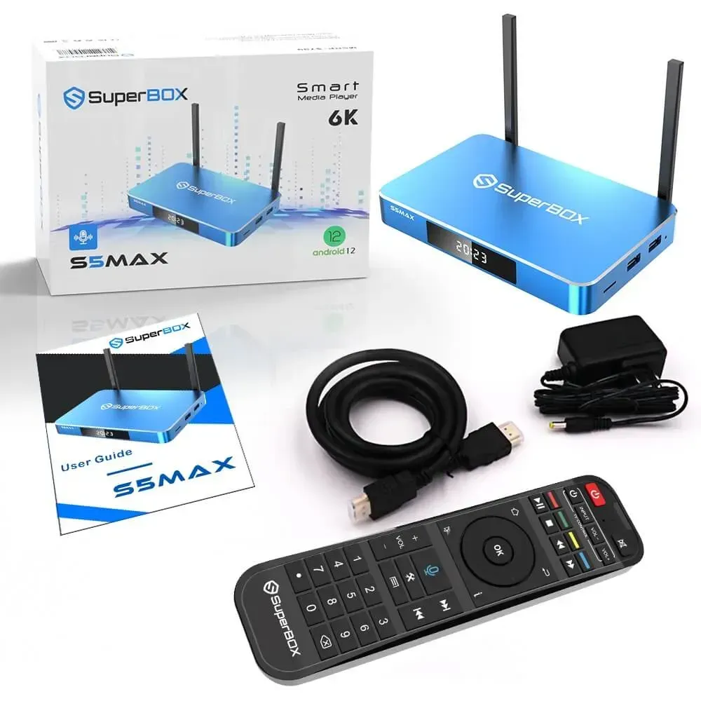 2024 Superbox S5 MAX Bundle (Most Popular)
