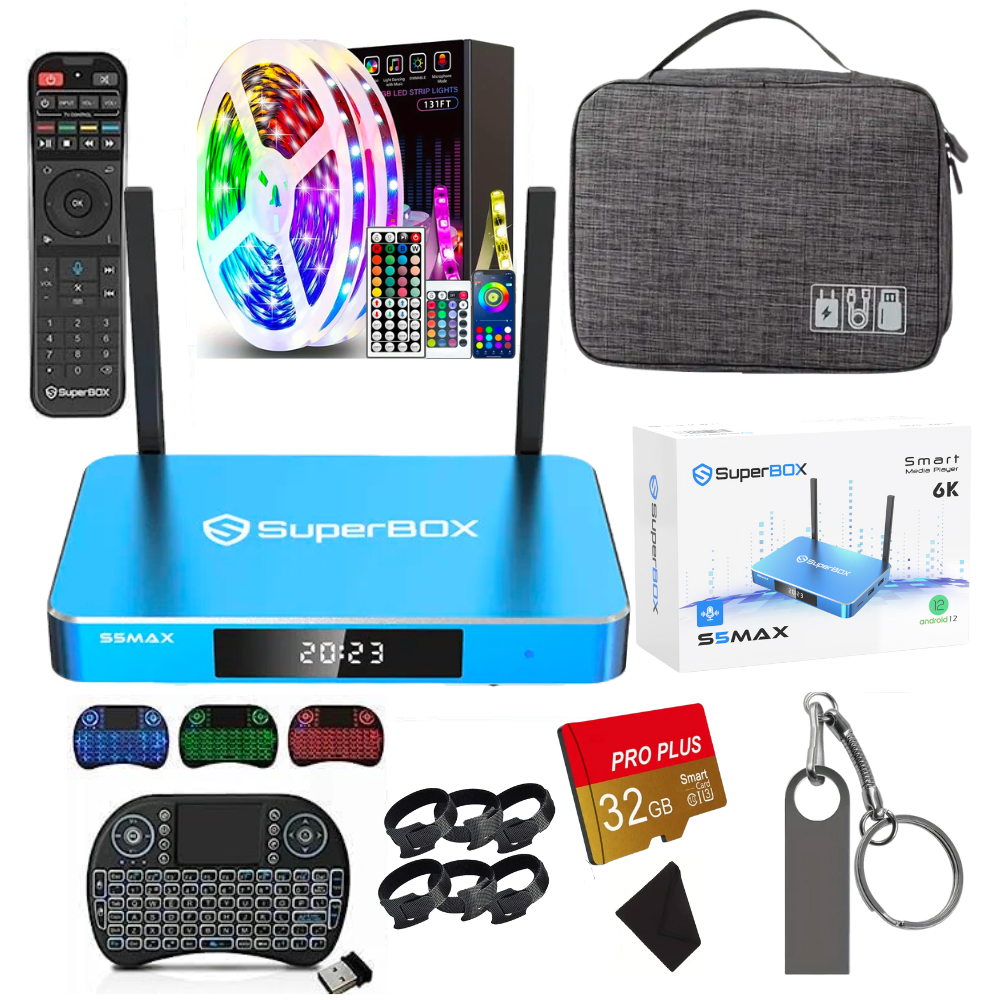 2024 Superbox S5 MAX Bundle (Most Popular)