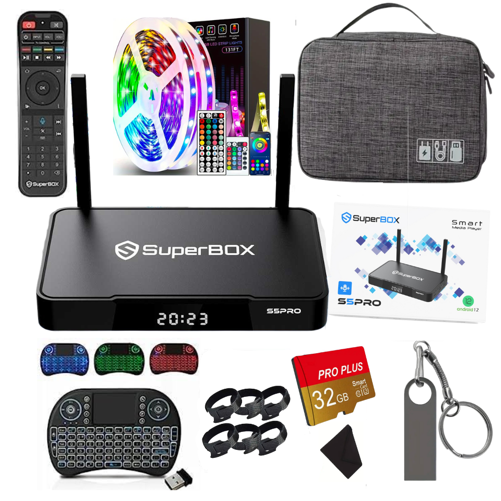 2024 Superbox S5 Pro Bundle (Newest)