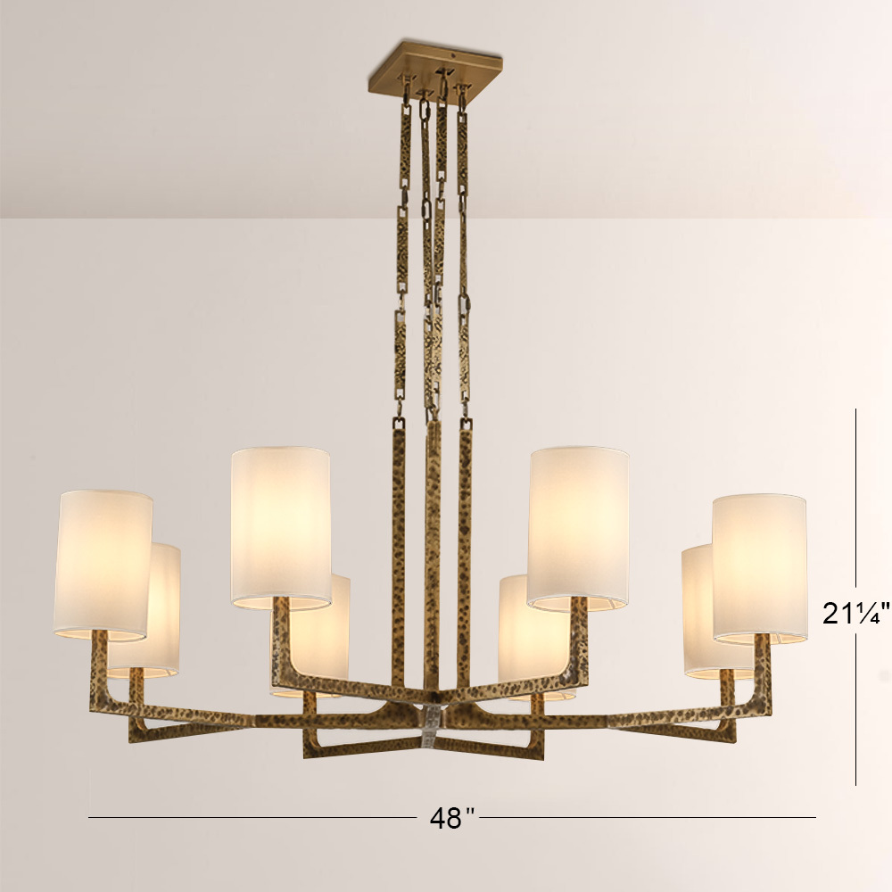 Wright Round Chandelier 36"D 48"D 60"D 