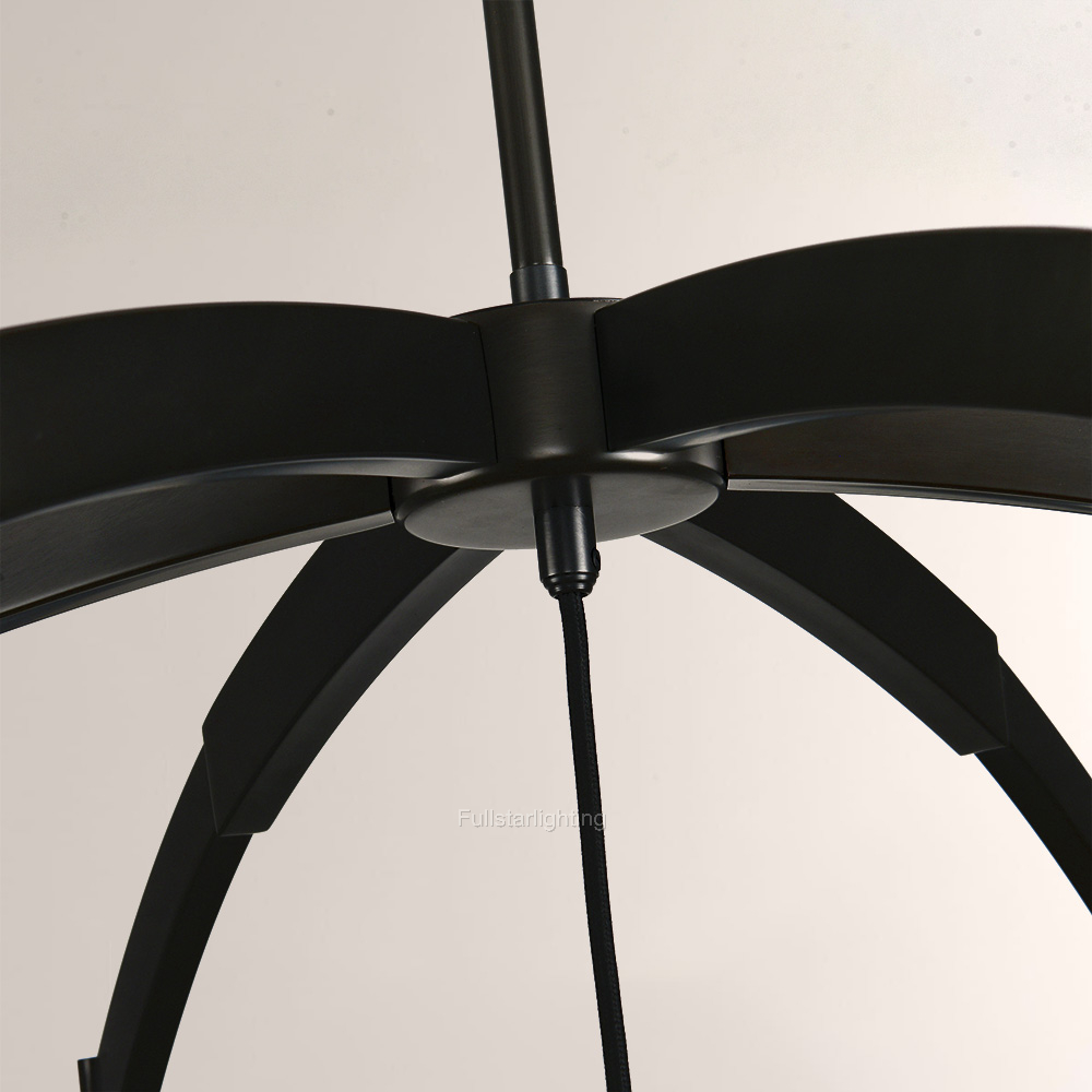 Hemisphere Round Chandelier 36''