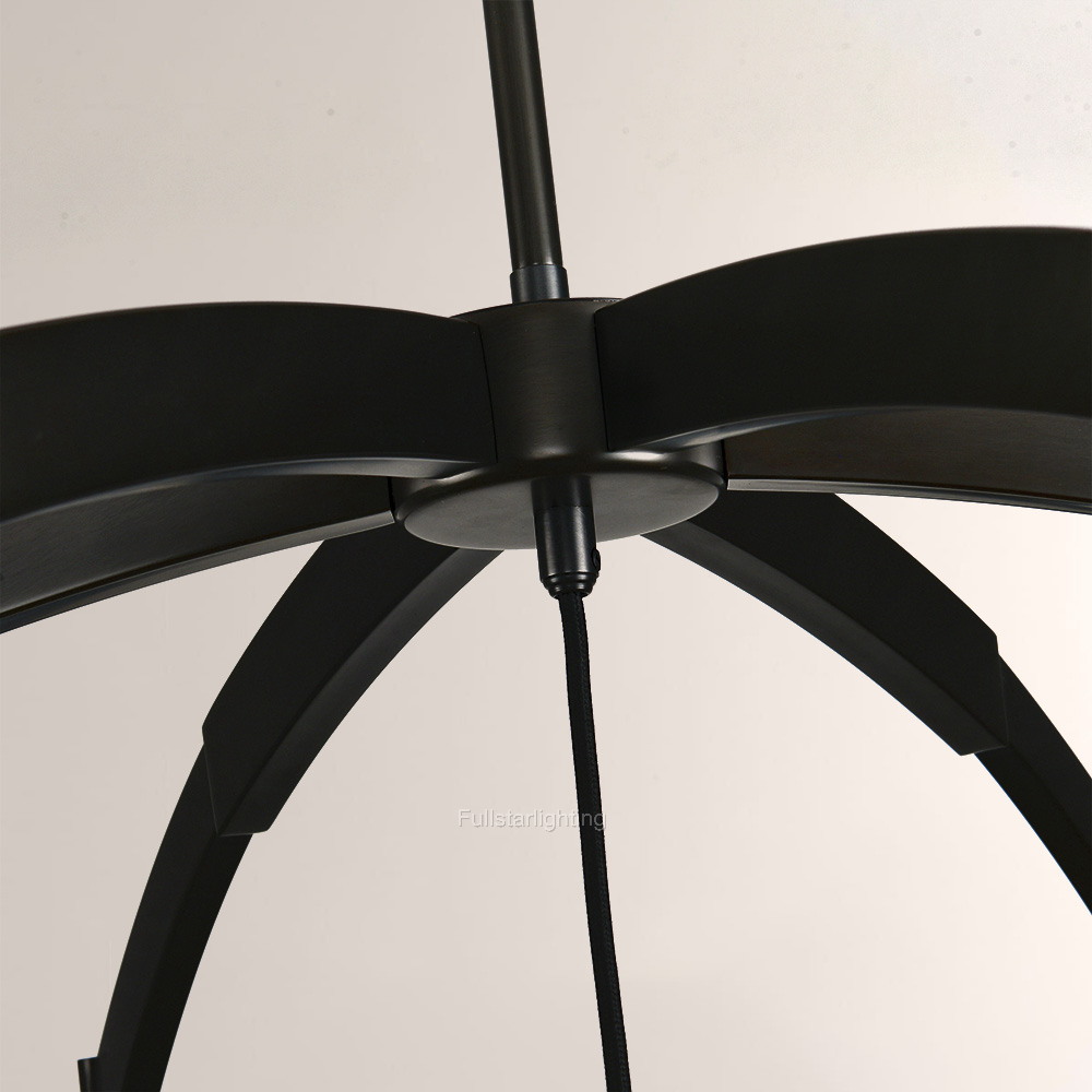 Hemisphere Round Chandelier 36''-Fullstarlighting