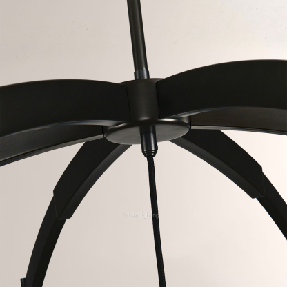 Hemisphere Round Chandelier 36''-Fullstarlighting