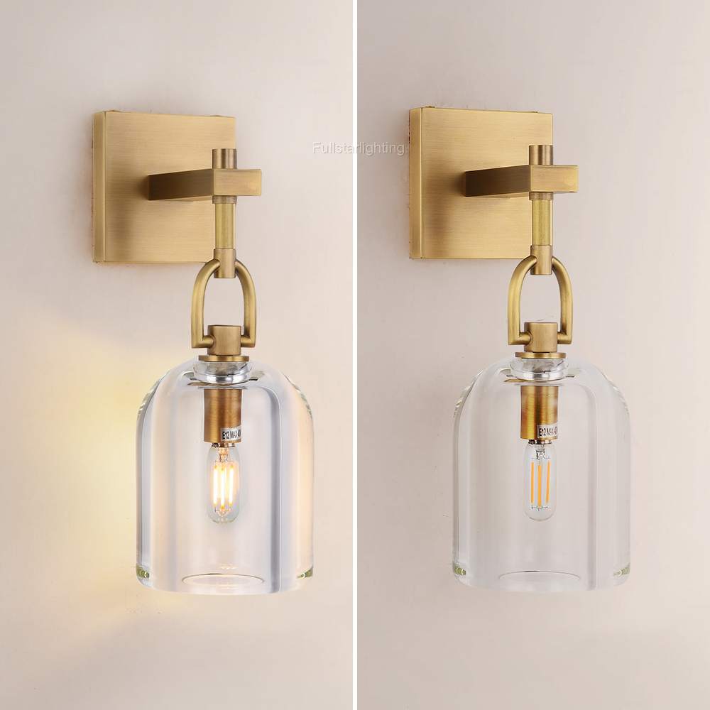 Bony Cloche Wall Sconce