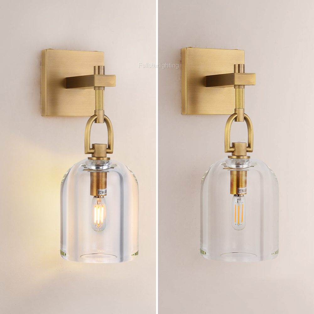 Bony Cloche Wall Sconce