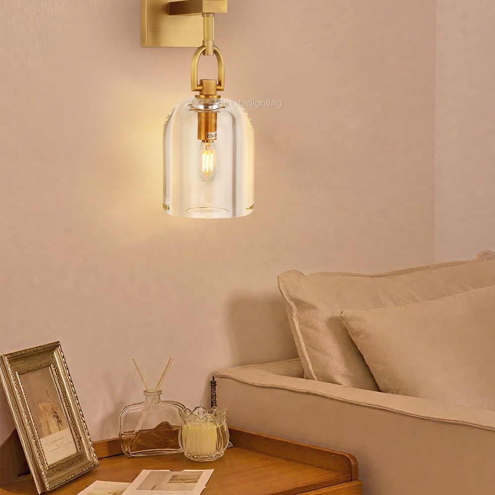 Bony Cloche Wall Sconce