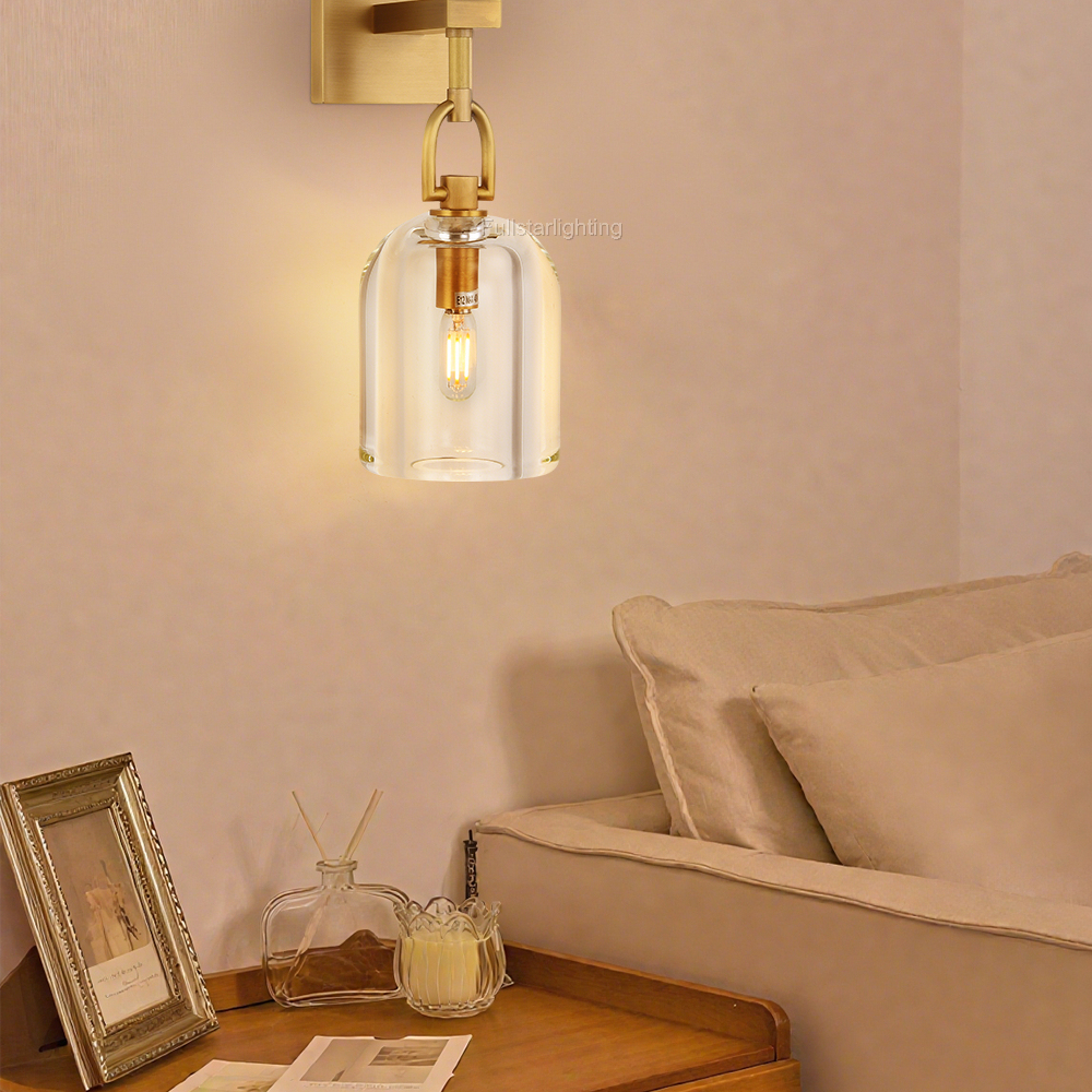 Bony Cloche Wall Sconce