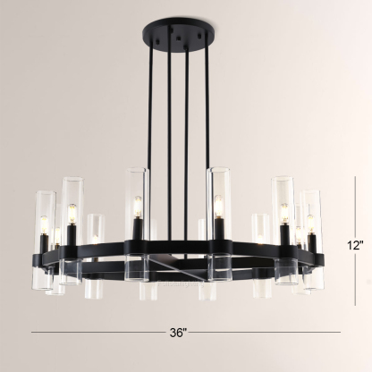 Rachel Round Chandelier 36''
