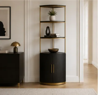 Fanny Corner Cabinet