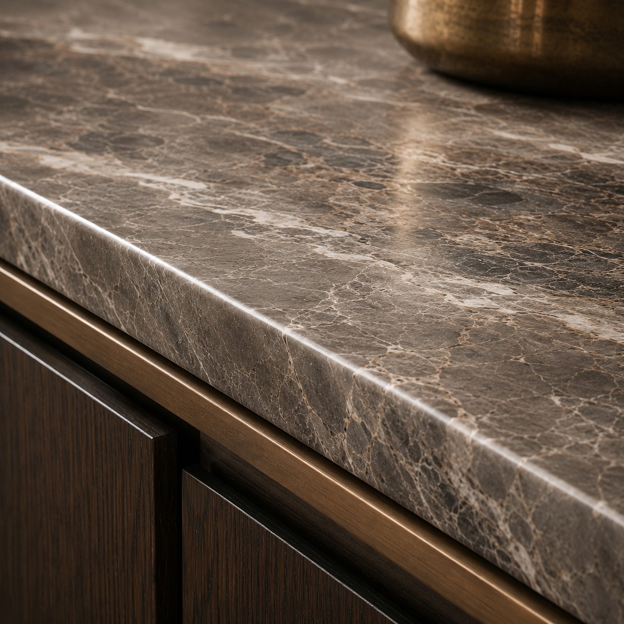 Natural marble bluestone or premium stone surface