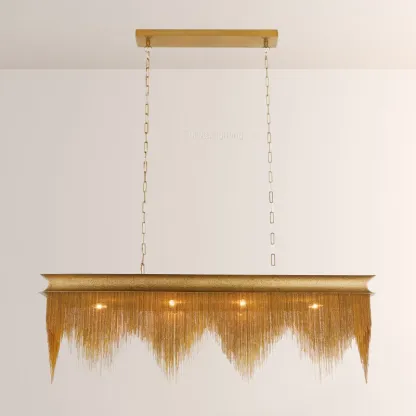 Heirless Linear Chandelier