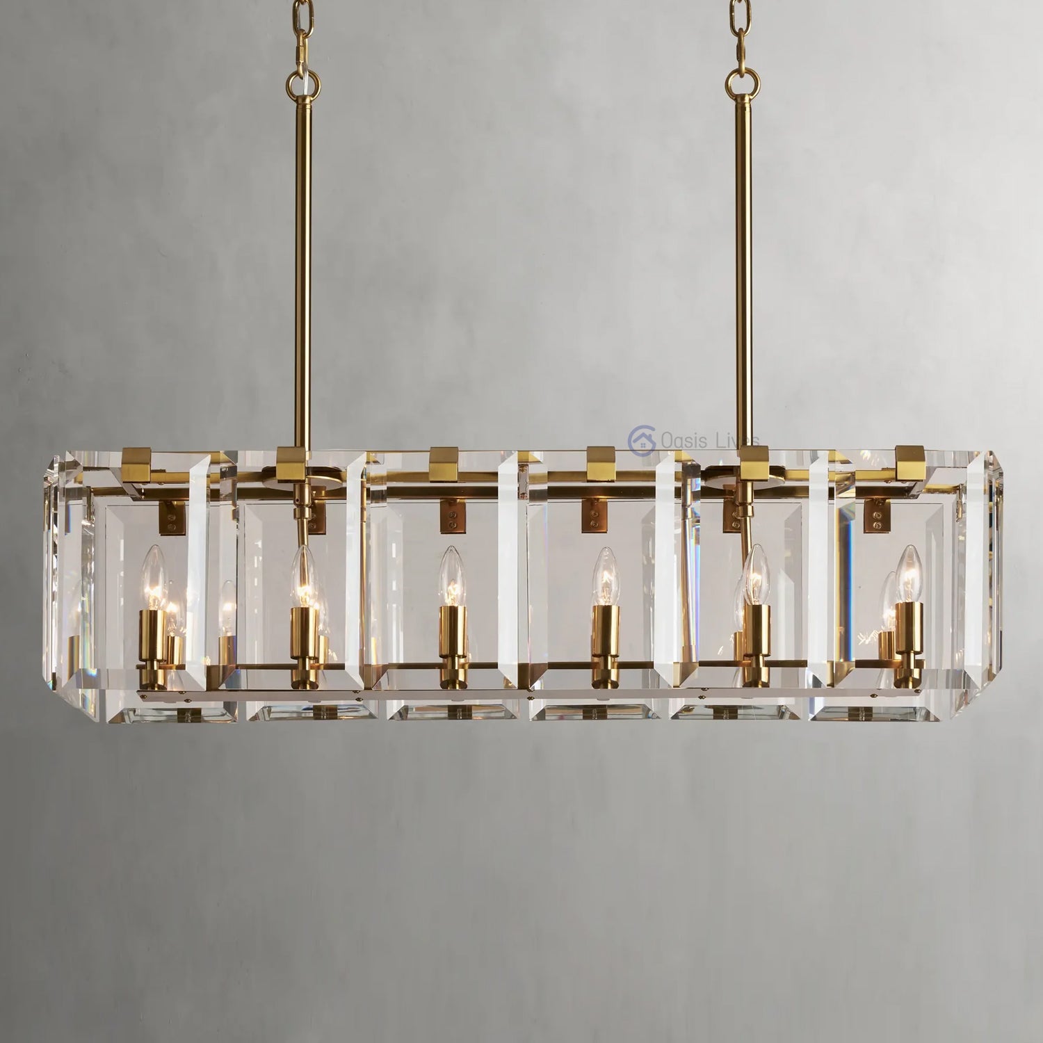 Morden Amaya Rectangular Chandelier