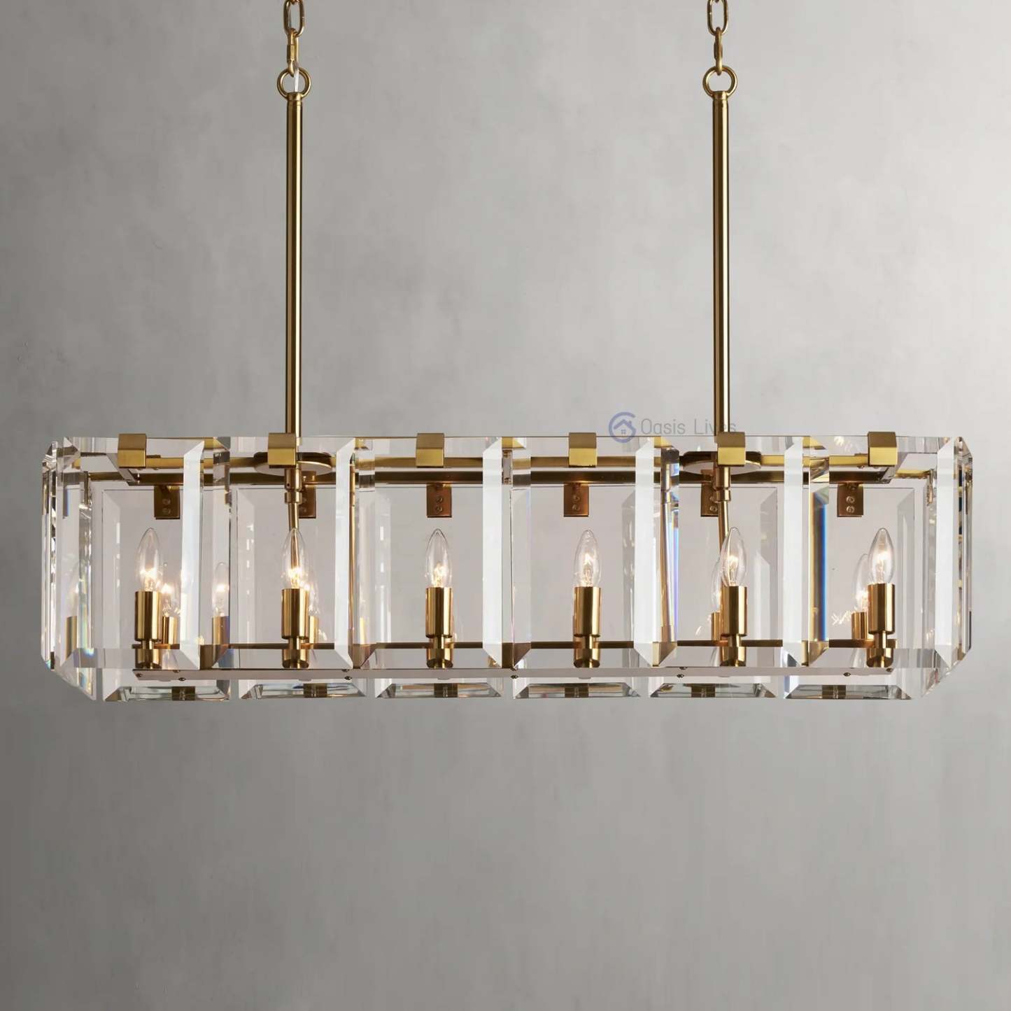 Morden Amaya Rectangular Chandelier